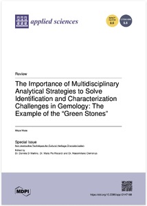 The importance of multidisciplinary analytical strategies to solve identification and characterization challenges in gemology: The example of the “green stones”